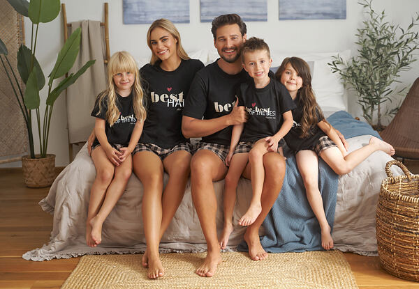 sladěná pyžama krátká