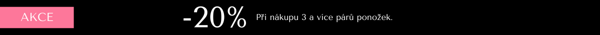 -20% na ponožky