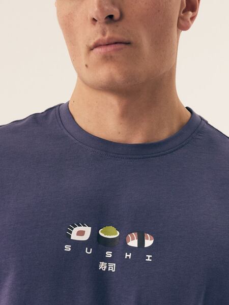 pánské krátké pyžamo Sake sushi
